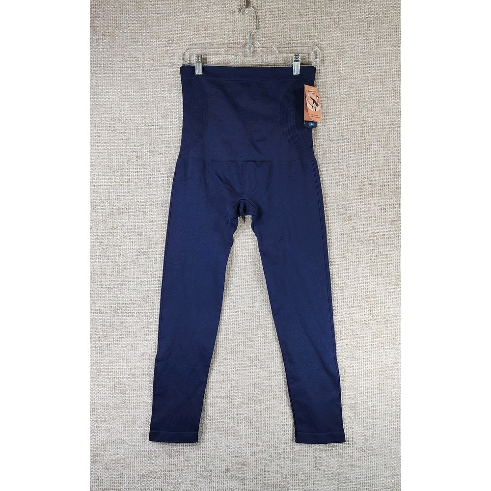 Shapermint Essentials High Waist Shaping Leggings Womens XL Navy 42075 NWT